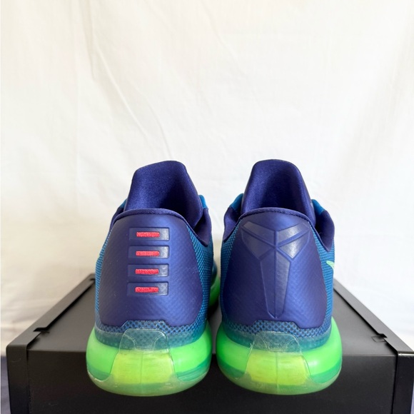 Nike Kobe 10 Emerald City size 13.5 705317-402 2015 *RARE SIZE* PRE-OWNED - Picture 5 of 9
